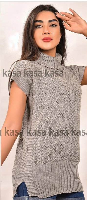 ژیله بافت زنانه یقه اسکی